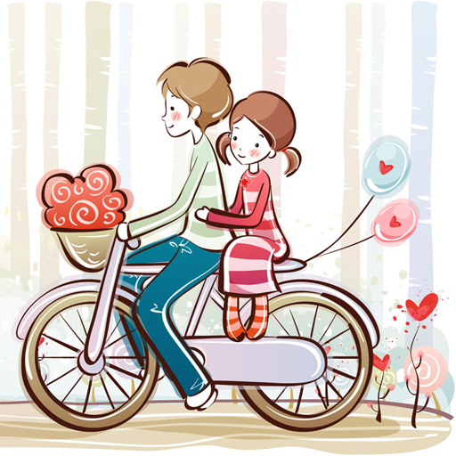 poster of Play Couple Lovers Puzzle Game Online 2024 game
