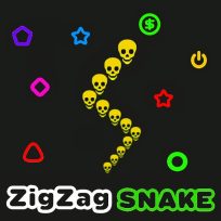 ملصق اللعبة ZigZag Snake