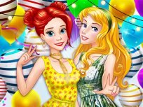 poster of Best Party Outfits for Princesses game