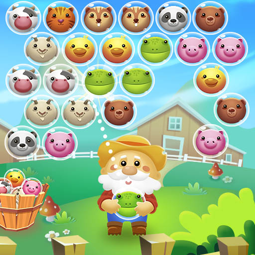 poster of Play Bubble Farm Game Online 2024 game