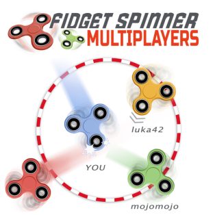 poster of Fidget Spinner Multiplayers game