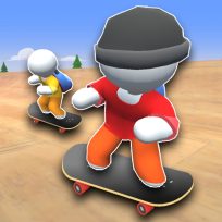 ملصق اللعبة Flip Skater Idle