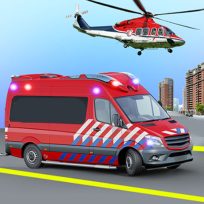 poster of Ambulance Rescue Game Ambulance helicopter game