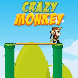 ملصق اللعبة Crazy Monkey