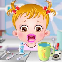 ملصق اللعبة Baby Hazel Dental Care