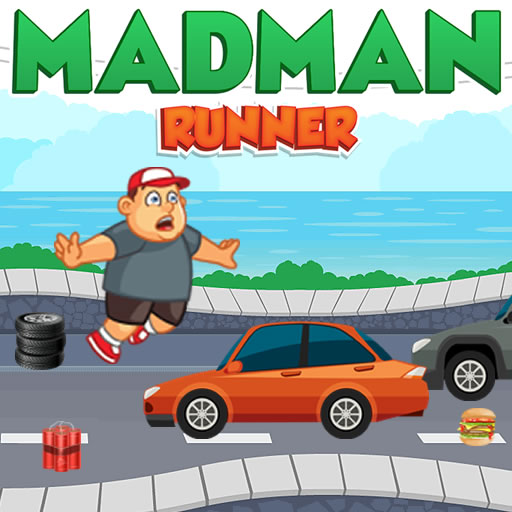 poster of Play Madman Runner Game Online 2024 game