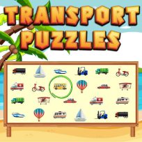 ملصق اللعبة Transport Puzzles