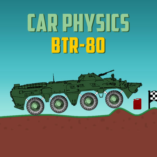 poster of Play Car Physics BTR 80 Game Online 2024 game