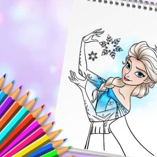 ملصق اللعبة Amazing Princess Coloring Book