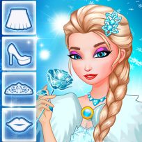 ملصق اللعبة Icy Dress Up