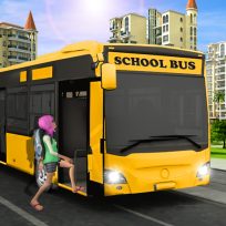 ملصق اللعبة School Bus Driver