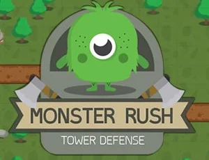 poster of Play Monster Rush Game Online 2024 game