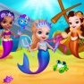 poster of Little Mermaids Dress Up game