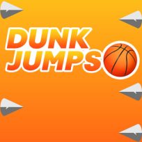 ملصق اللعبة Dunk Jumps