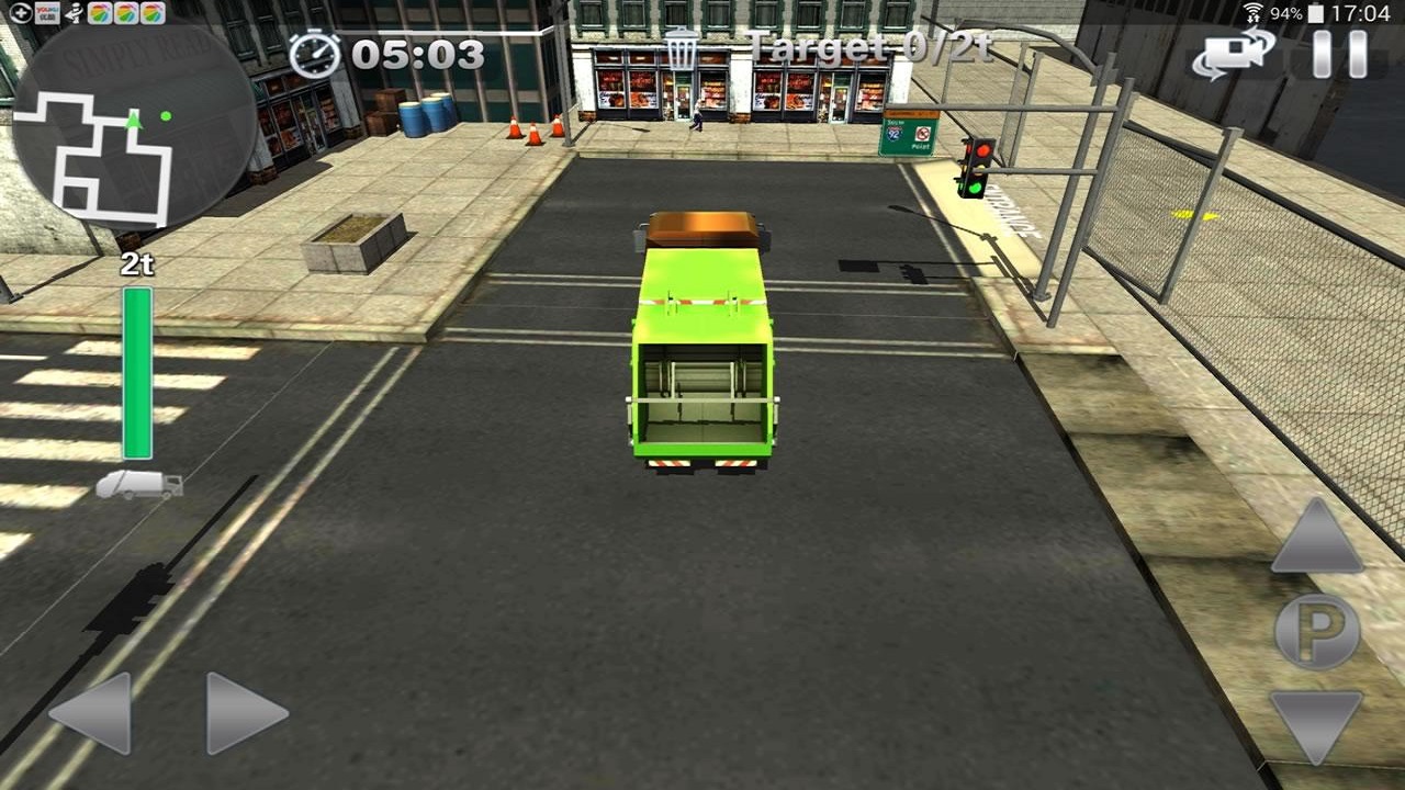 poster of Play Garbage Truck Simulator Game Online 2024 game