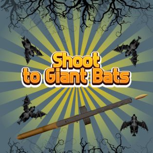 ملصق اللعبة Shoot To Giant Bats