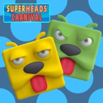 ملصق اللعبة Super Heads Carnival