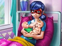 poster of Dotted Girl Twins Birth game