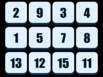 poster of Numbers Sliding Puzzle game