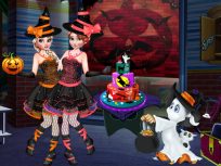 ملصق اللعبة Halloween Special Party Cake