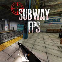 ملصق اللعبة Subway FPS