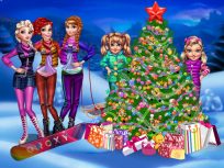 ملصق اللعبة Princess Christmas Night