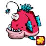 poster of Cute Piranha Jigsaw Puzzles game