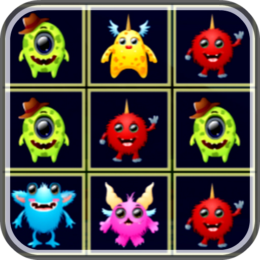poster of Play Halloween Monster Match Game Online 2024 game