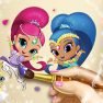 poster of Shimmer and Shine Coloring Book game