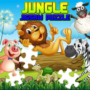 ملصق اللعبة Jungle Jigsaw Puzzle