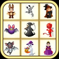 ملصق اللعبة Halloween Board Puzzles