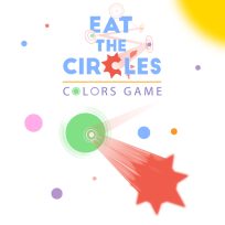 ملصق اللعبة Eat the circles colors game