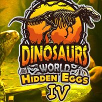 ملصق اللعبة Dinosaurs World Hidden Eggs Part IV