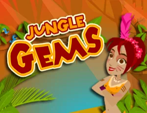 poster of Play Jungle Gems Game Online 2024 game