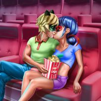 poster of Dotted Girl Cinema Flirting game