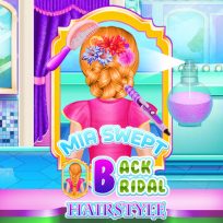 poster of Mia Swept-Back Bridal Hairstyle game