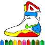 poster of BTS Shoe Coloring game